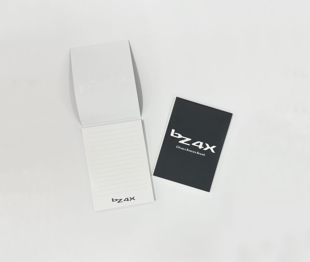 ノベルティ メモ帳